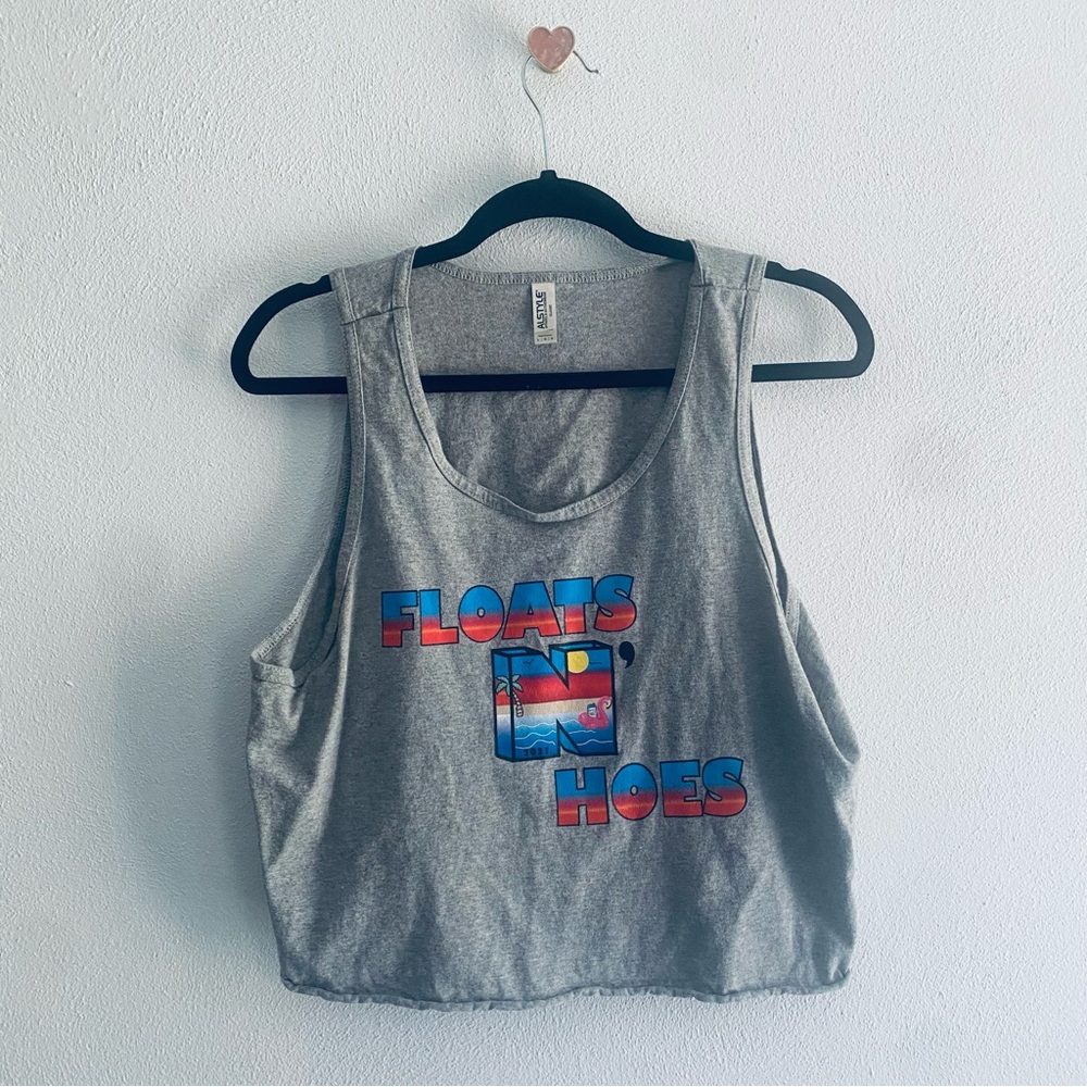 AlStyle Floats N Hoes graphic tank top